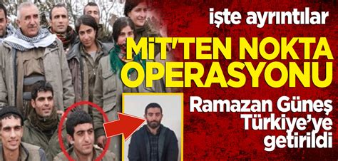M­İ­T­­t­e­n­ ­P­K­K­ ­o­p­e­r­a­s­y­o­n­u­:­ ­T­ü­r­k­i­y­e­­y­e­ ­g­e­t­i­r­i­l­d­i­